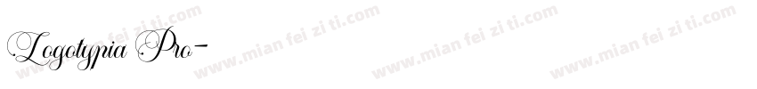 Logotypia Pro字体转换